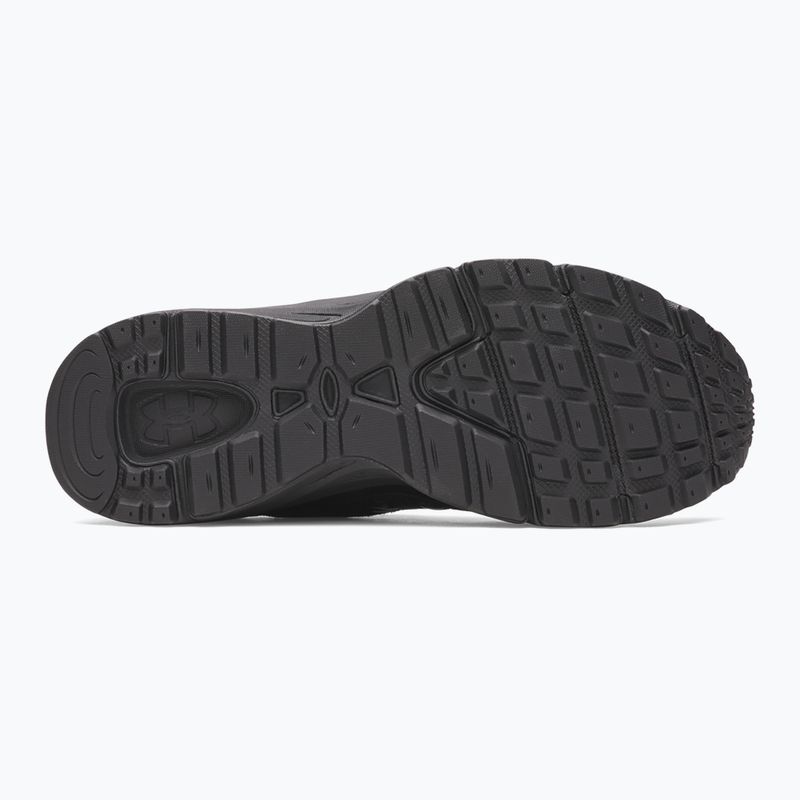 Кросівки для тренувань чоловічі Under Armour Tech Runner black/black/metallic black 5