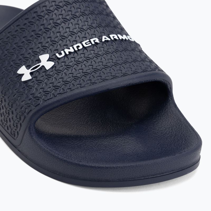 Шльопанці чоловічі Under Armour ARMR Shower midnight navy/midnight navy/white 7