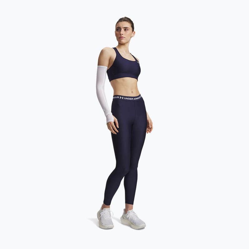 Легінси для тренувань жіночі Under Armour HeatGear Leggings midnight navy/white 2