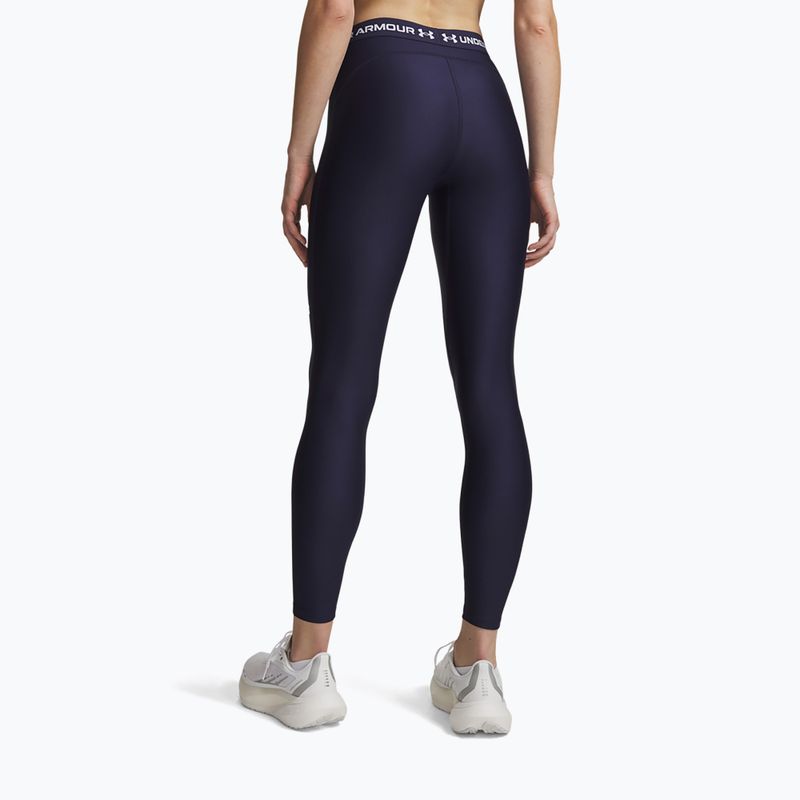 Легінси для тренувань жіночі Under Armour HeatGear Leggings midnight navy/white 3
