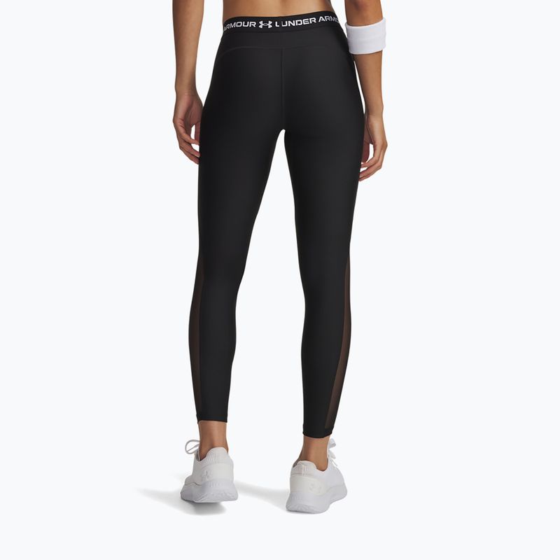 Легінси для тренувань чоловічі Under Armour HeatGear Mesh ultimate black/white 3