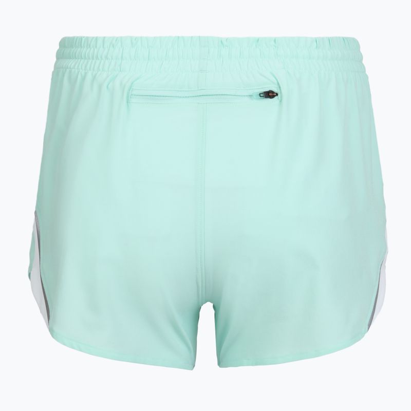Шорти для бігу жіночі Under Armour Velociti Pro 4" 2N1 refresh mint/castlerock 2