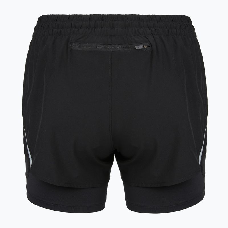 Шорти для бігу жіночі Under Armour Velociti Pro 4" 2N1 ultimate black/ultimate black/ultimate black 2