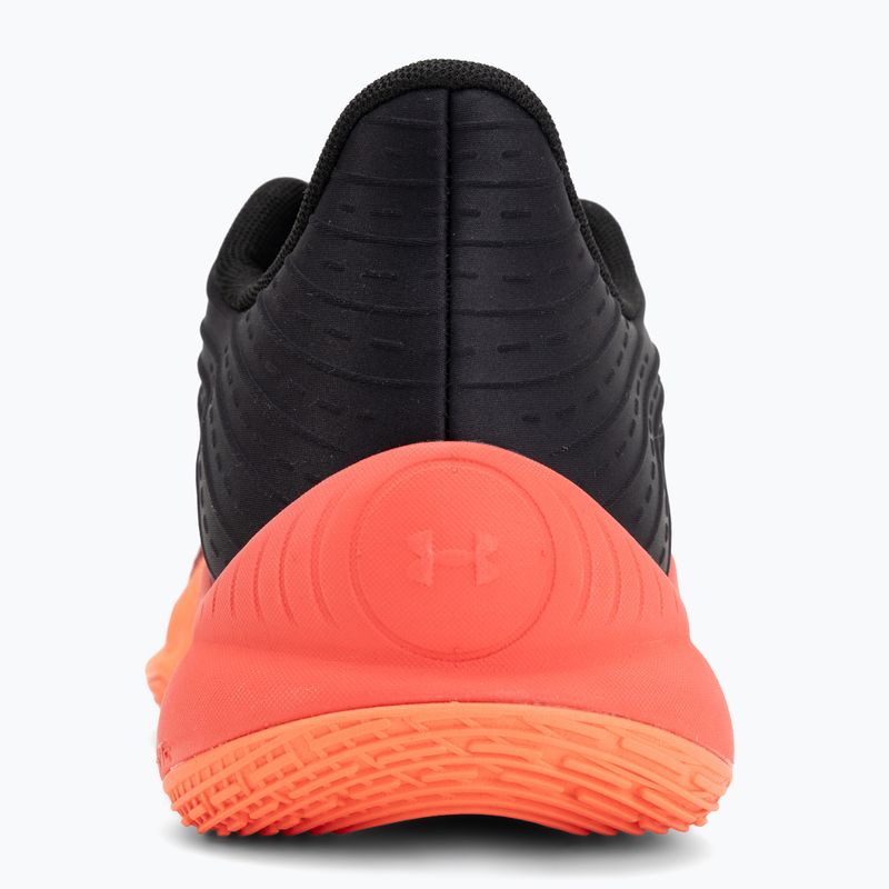 Кросівки для баскетболу Under Armour Curry Splash 26 black/electric tangerine/racer red 6