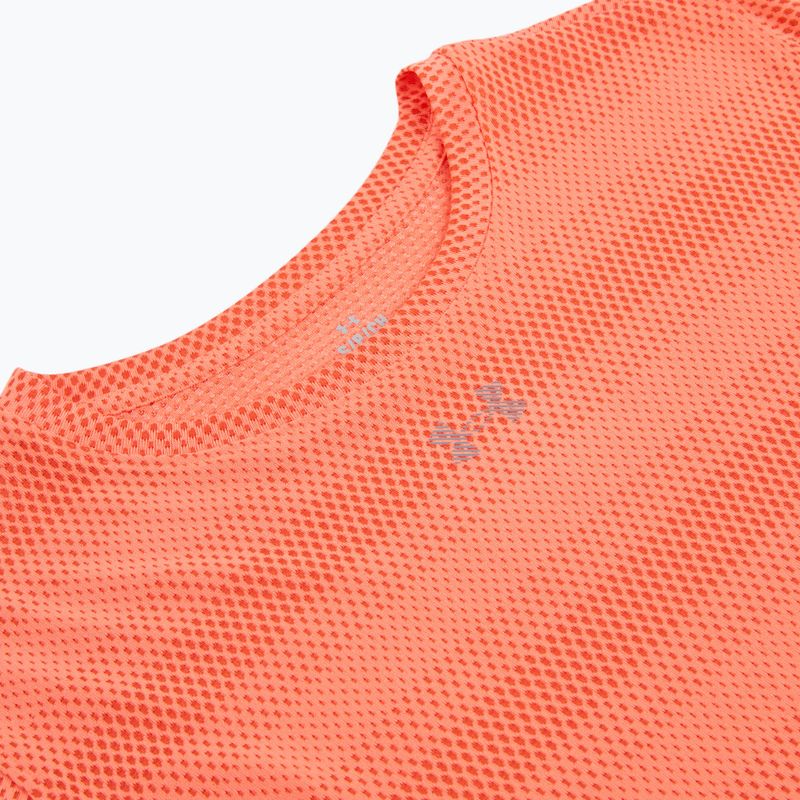 Футболка для бігу жіноча Under Armour Velociti electric tangerine/black/green mode 3