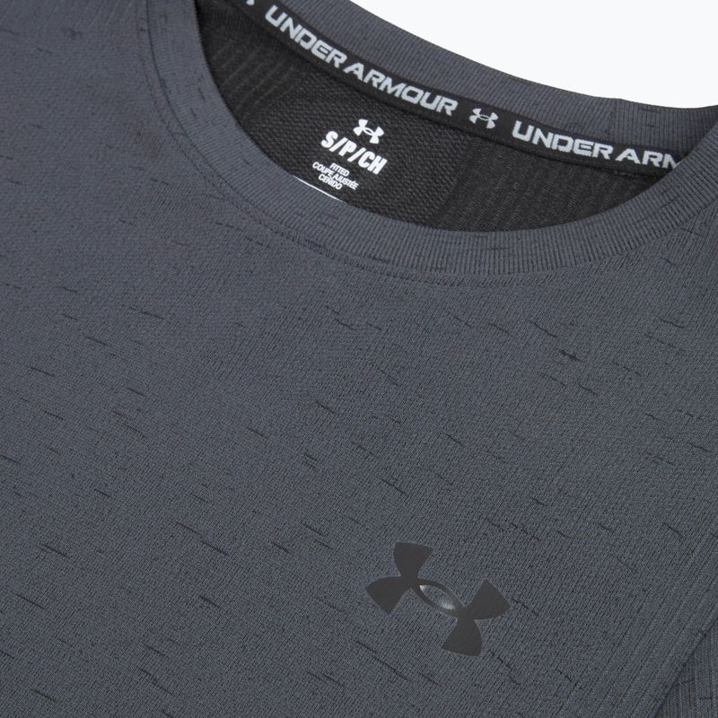 Футболка для тренувань чоловіча Under Armour Vanish Seamless castlerock/black 3