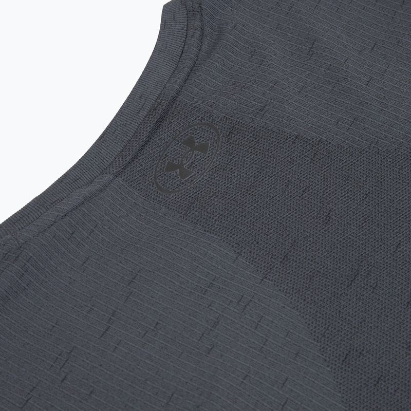 Футболка для тренувань чоловіча Under Armour Vanish Seamless castlerock/black 4
