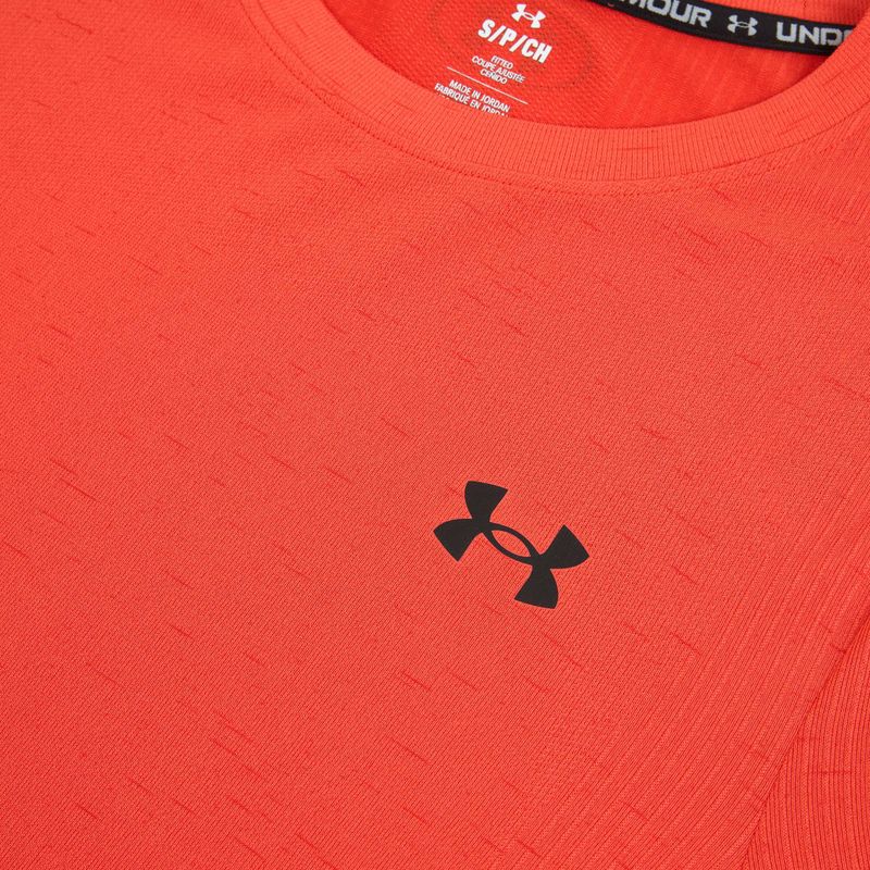 Футболка для тренувань чоловіча Under Armour Vanish Seamless venom red/black 3