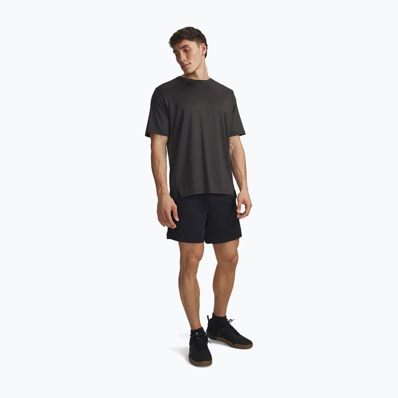 Шорти для тренувань чоловічі Under Armour Tech Vent black/pitch gray 2