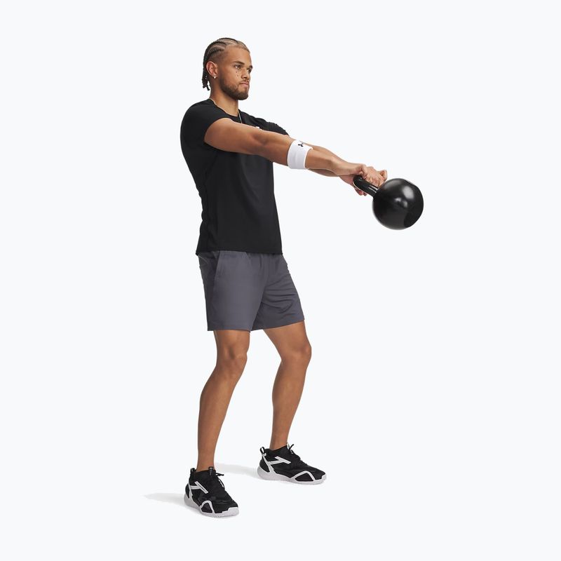 Шорти для тренувань чоловічі Under Armour Tech Vent 7IN Shorts castlerock/castlerock/white 2