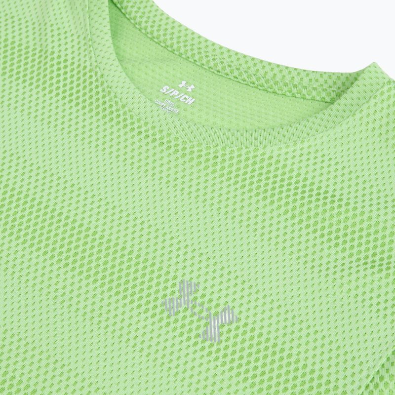 Футболка для бігу чоловіча Under Armour Velociti lumos lime/white 3