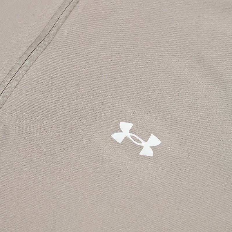 Кофта чоловіча Under Armour Tech Taping 1/2 Zip timberwolf taupe/black/white 3