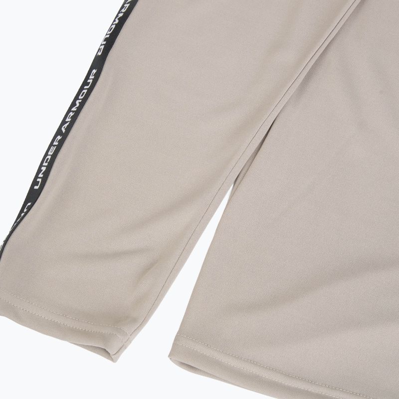Кофта чоловіча Under Armour Tech Taping 1/2 Zip timberwolf taupe/black/white 4