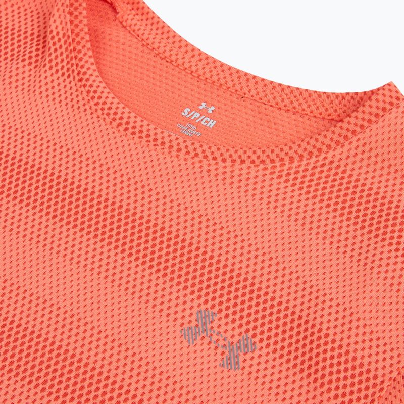 Футболка для бігу чоловіча Under Armour Velociti electric tangerine/black/green mode 3