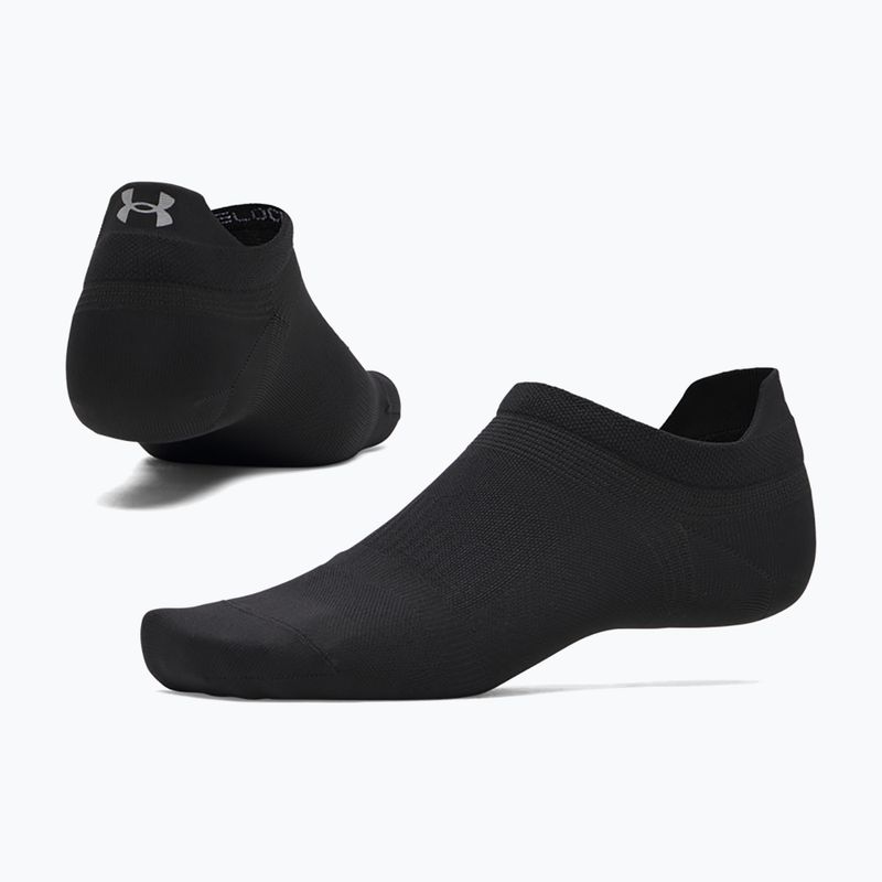 Шкарпетки Under Armour Velociti Lite NS ultimate black/ultimate black/ultimate black 3