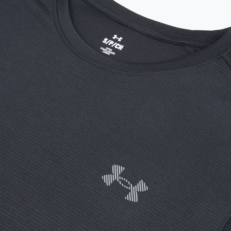 Футболка для бігу чоловіча Under Armour Velociti Reflect black/black/metallic silver 3