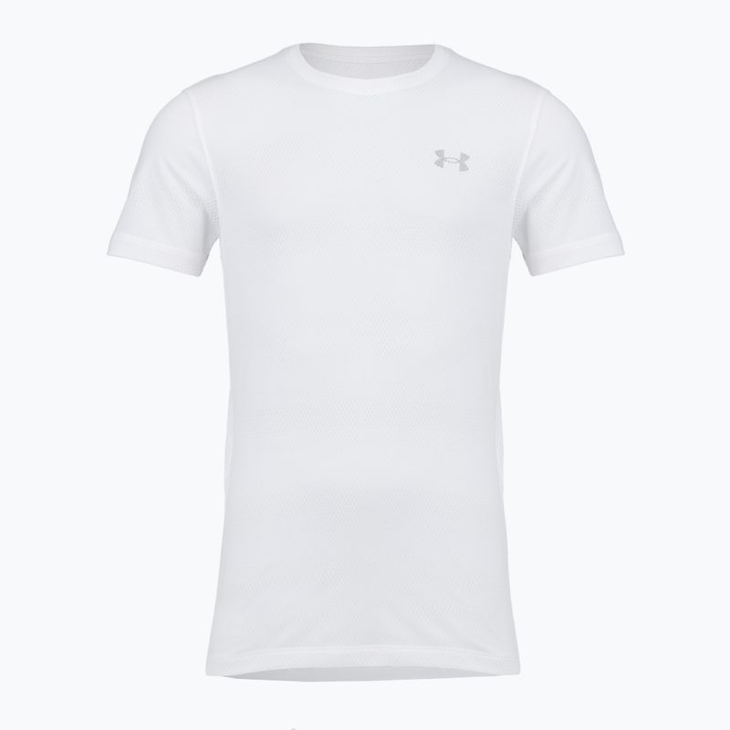 Футболка для бігу чоловіча Under Armour Velociti white/black/distant gray