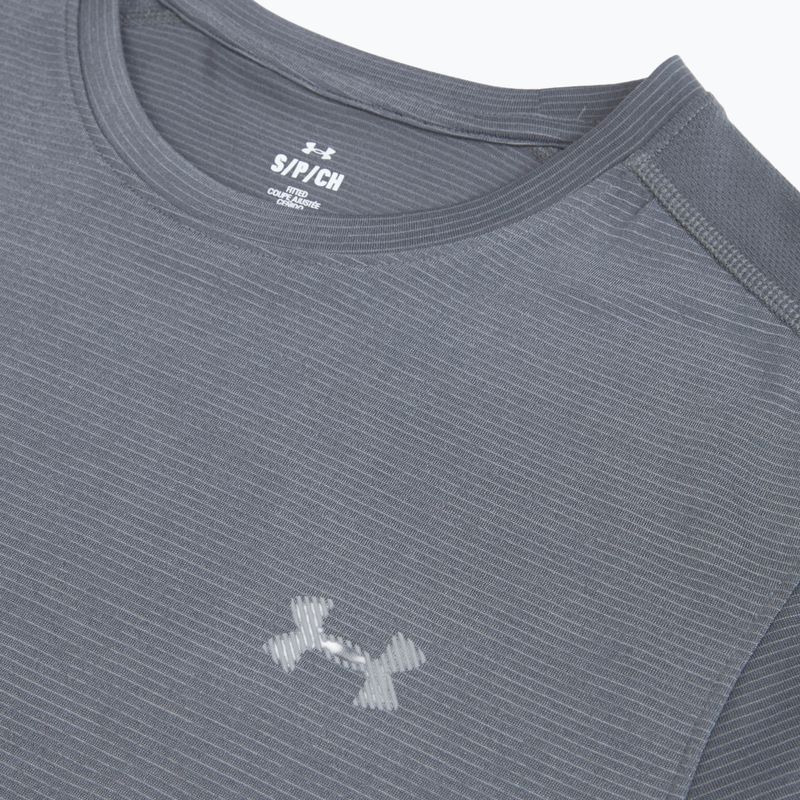 Футболка для бігу чоловіча Under Armour Velociti Reflect castlerock/anthracite 3