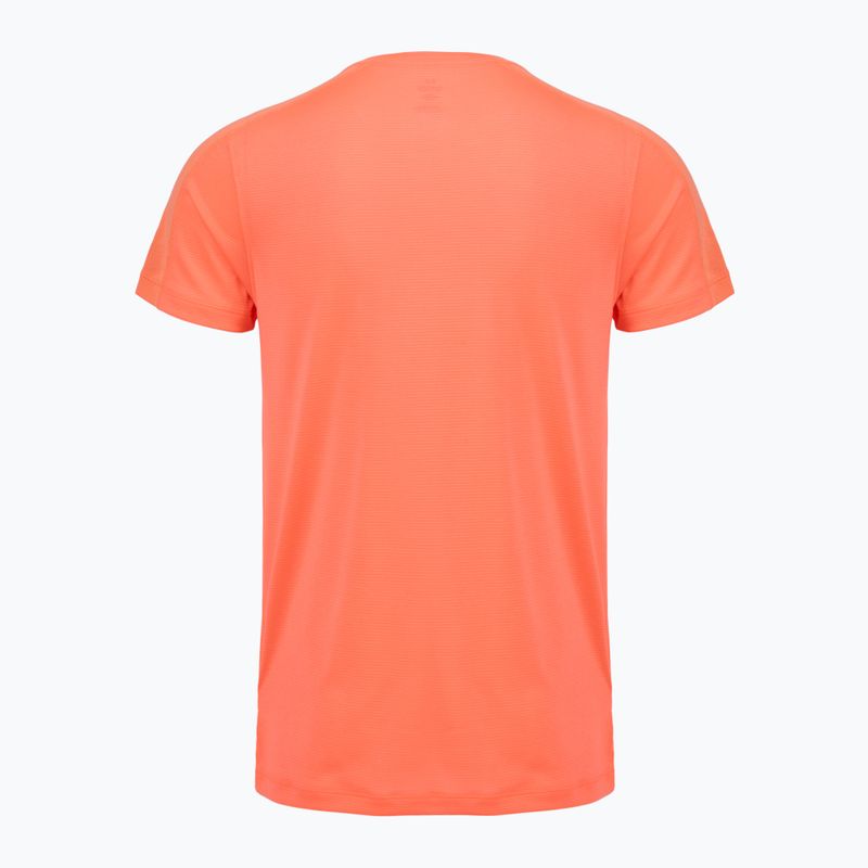 Футболка для бігу чоловіча Under Armour Velociti Reflect electric tangerine/black/green mode 2