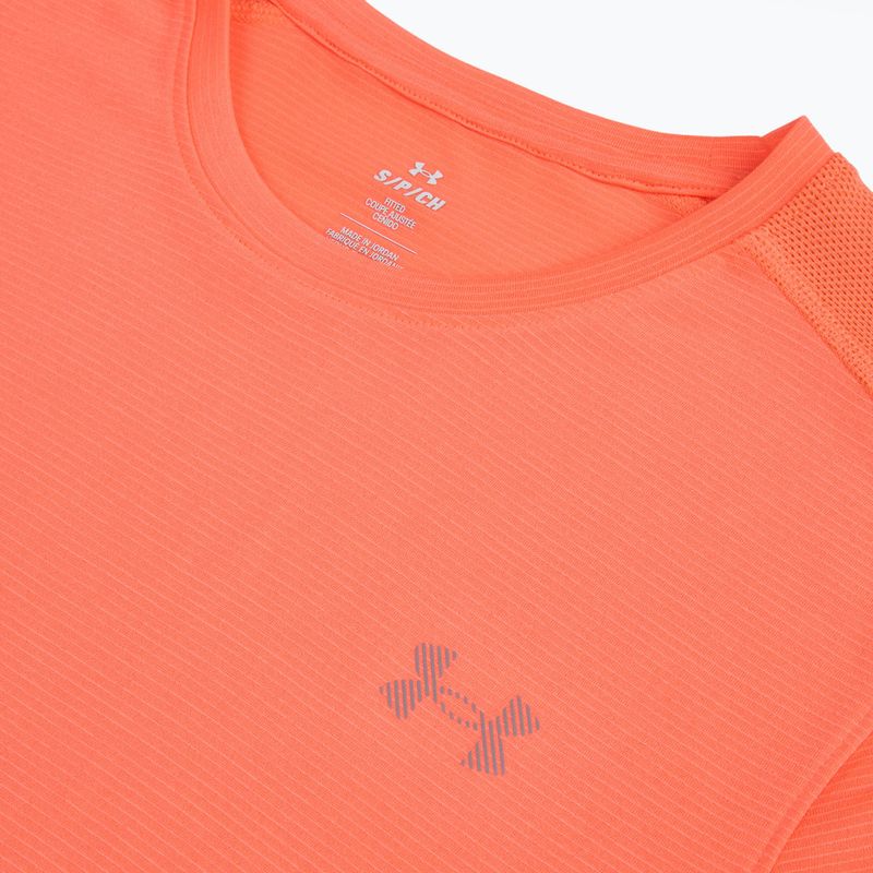 Футболка для бігу чоловіча Under Armour Velociti Reflect electric tangerine/black/green mode 3