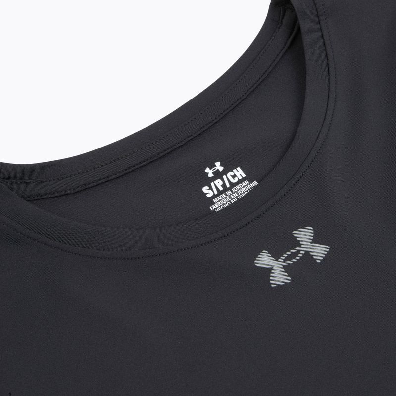 Футболка для бігу жіноча Under Armour Velociti Pro black/black/metallic silver 3