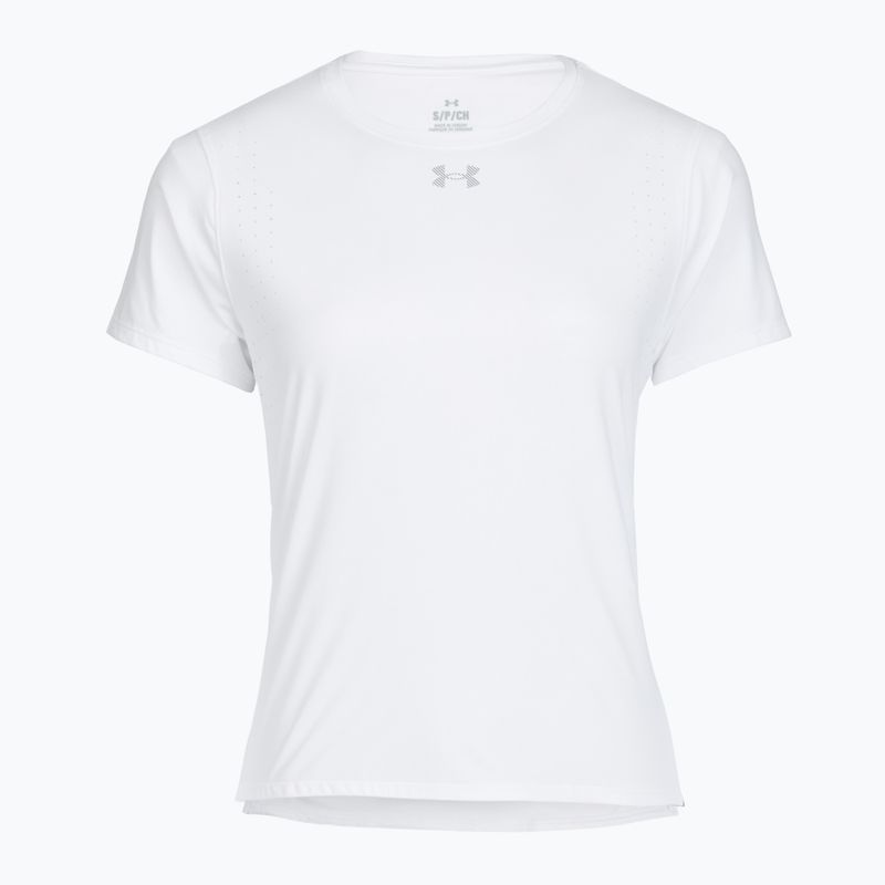 Футболка для бігу жіноча Under Armour Velociti Pro white/white/black