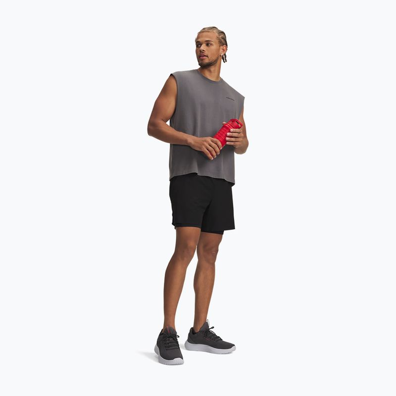 Шорти для тренувань чоловічі Under Armour Vanish Elite 2IN1 Shorts ultimate black/ultimate black/ultimate black 2