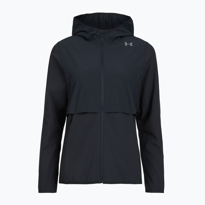 Куртка для бігу жіноча Under Armour Velociti Pro Storm black/black/metallic silver