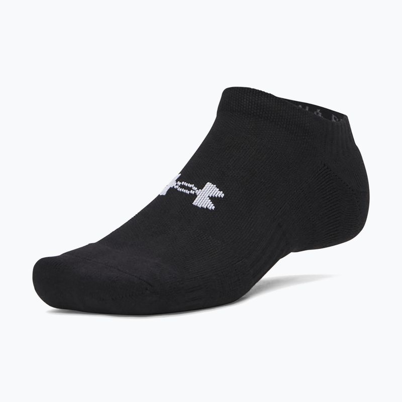 Шкарпетки чоловічі Under Armour Performance Cotton NS 3 пари ultimate black/ultimate black/white 2