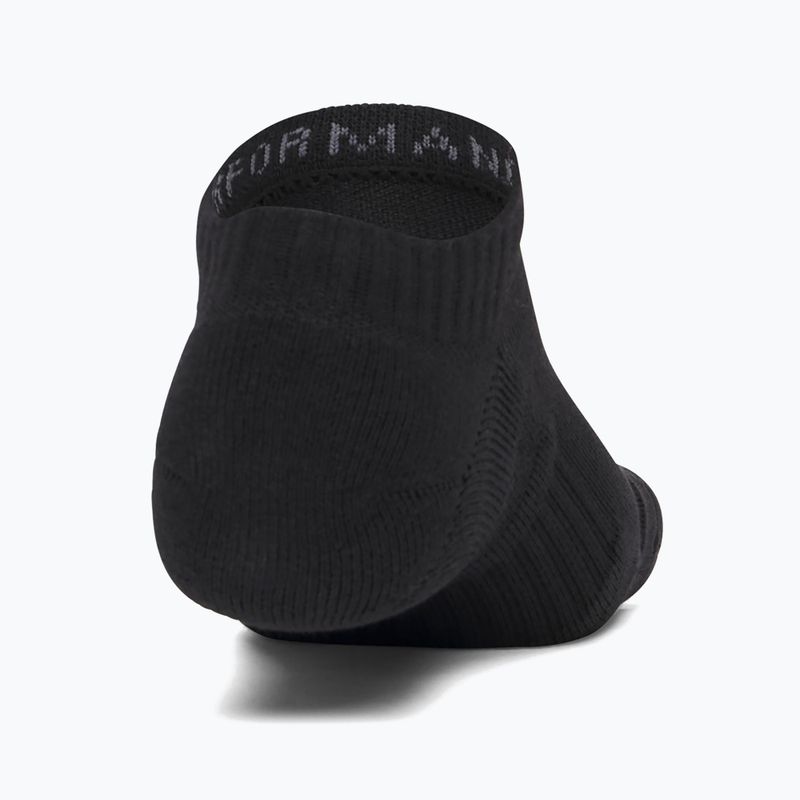 Шкарпетки чоловічі Under Armour Performance Cotton NS 3 пари ultimate black/ultimate black/white 3