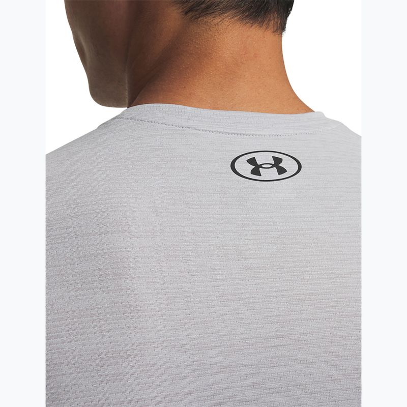 Футболка для тренувань чоловіча Under Armour Tech Vent halo gray/ultimate black 3