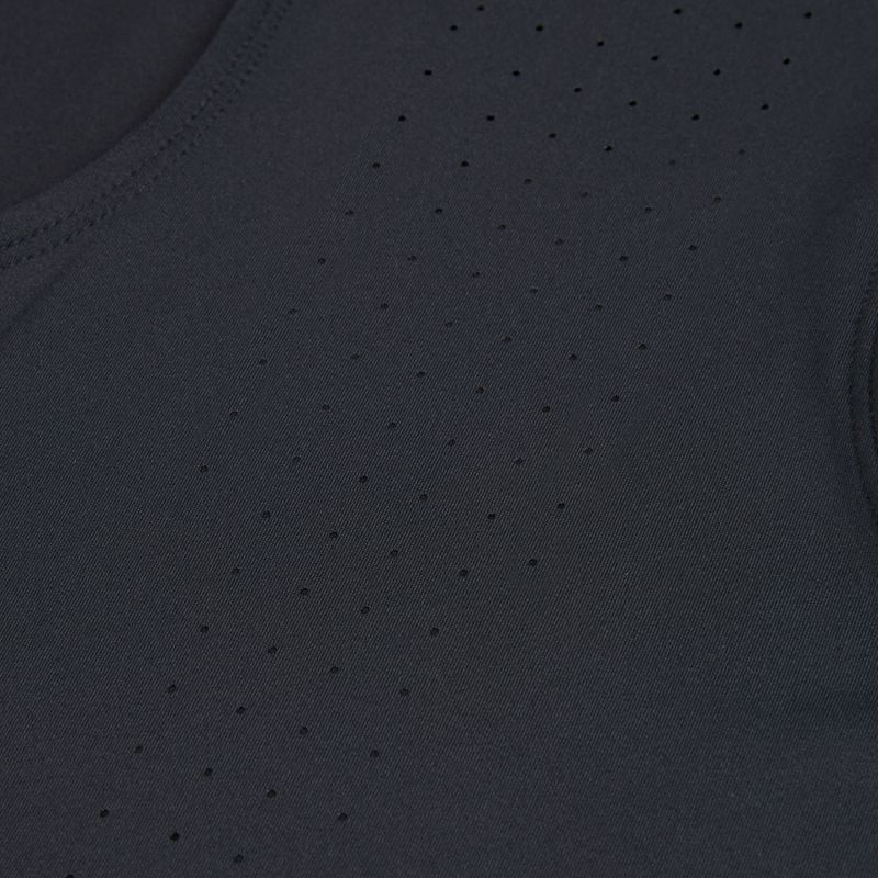 Футболка для бігу чоловіча Under Armour Velociti Pro Singlet black/black/metallic silver 4