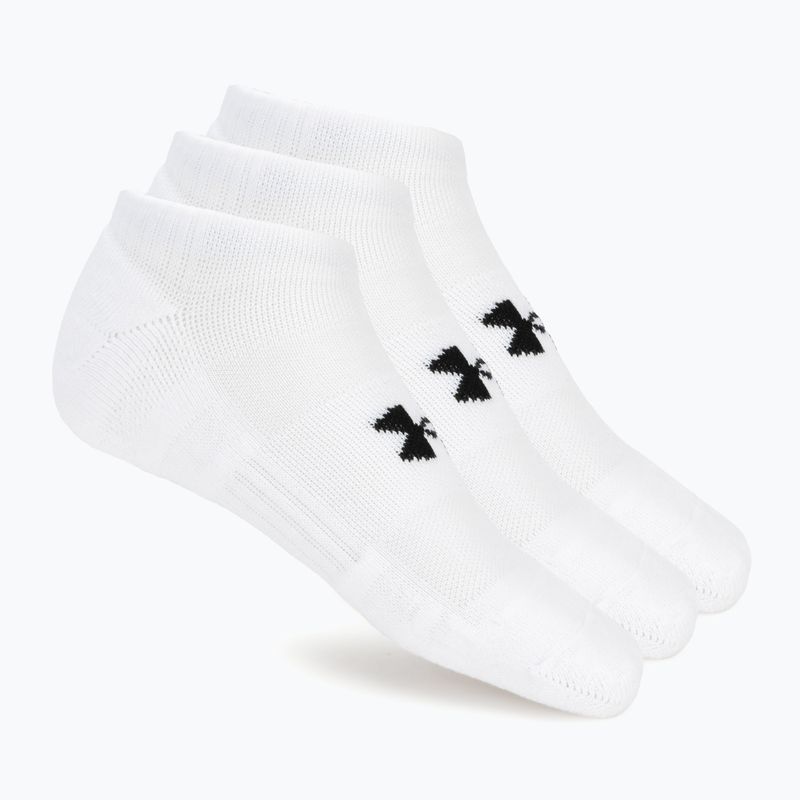 Шкарпетки чоловічі Under Armour Performance Cotton NS 3 пари white/white/ultimate black 4