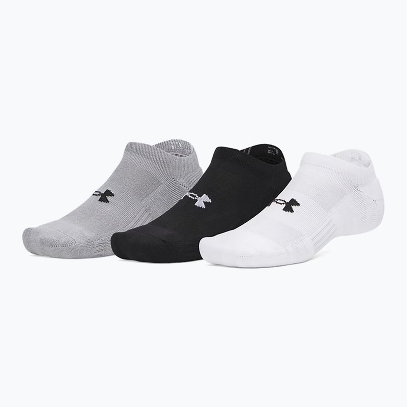 Шкарпетки чоловічі Under Armour Performance Cotton NS 3 pack white/steel/steel