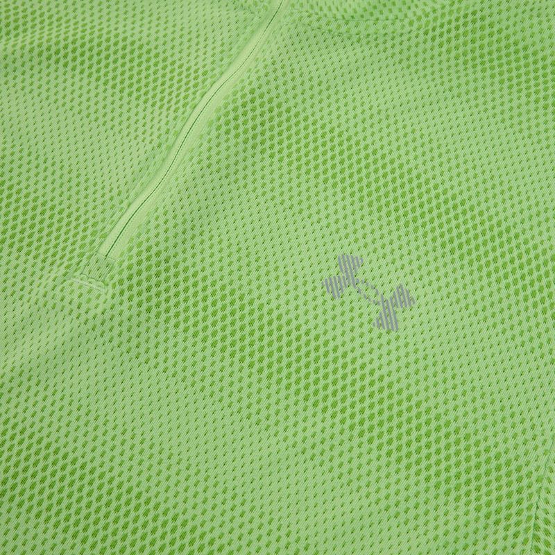 Кофта для бігу чоловіча Under Armour Velociti 1/4 Zip lumos lime/white 3