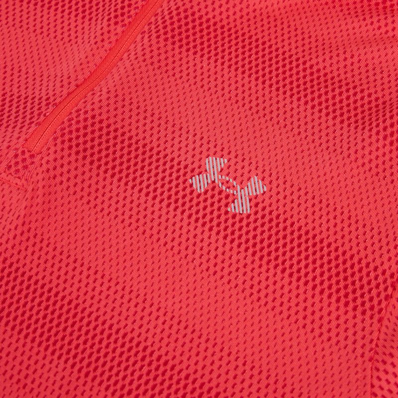 Кофта для бігу чоловіча Under Armour Velociti 1/4 Zip lumos lime/mod gray 3