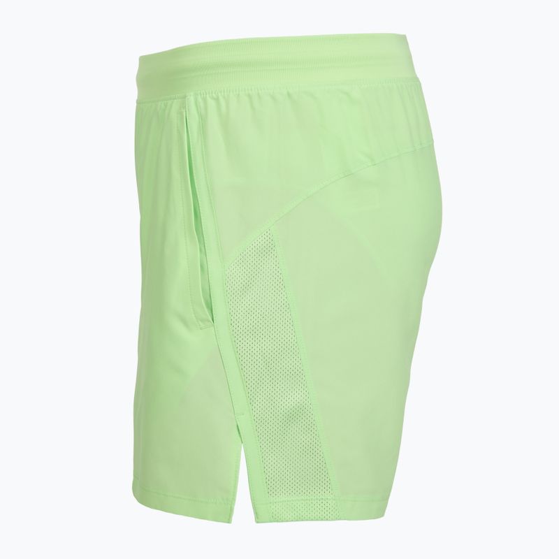 Шорти для бігу чоловічі Under Armour Launch 5" lumos lime/white 4