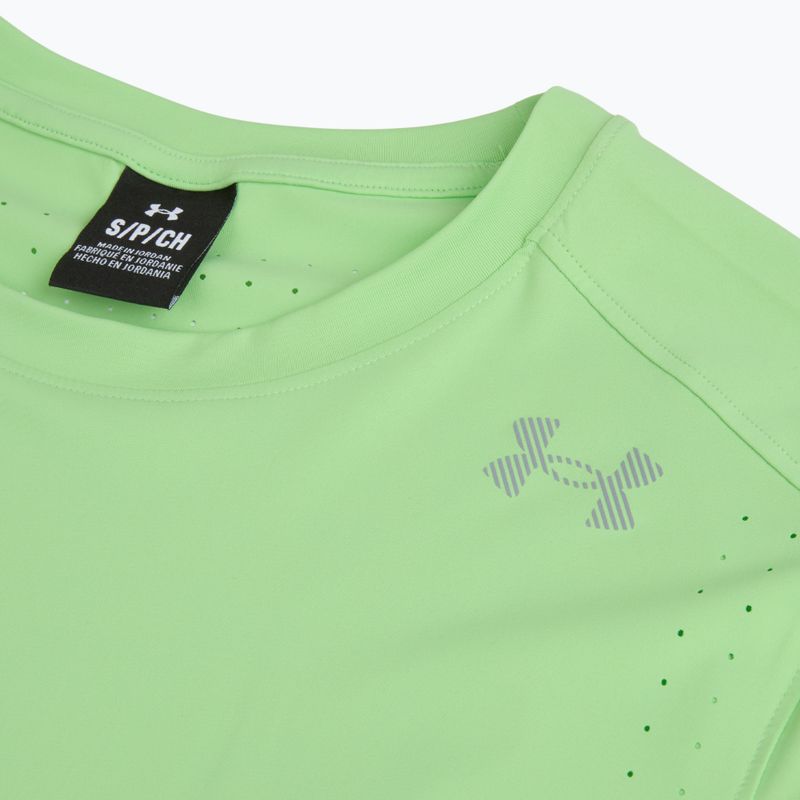 Футболка для бігу чоловіча Under Armour Velociti Pro lumos lime/white 3