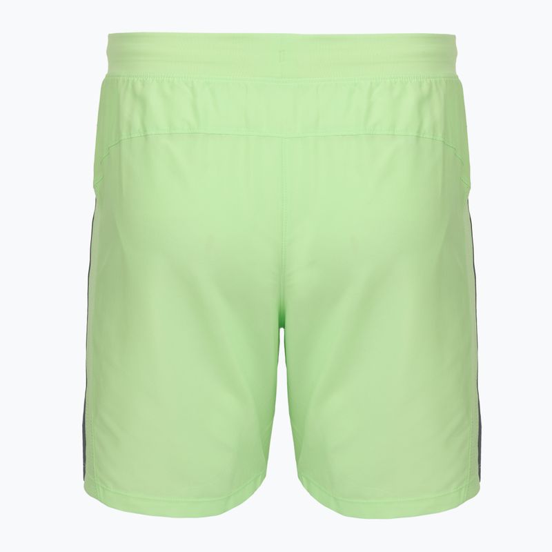 Шорти для бігу чоловічі Under Armour Launch 7" lumos lime/white 2