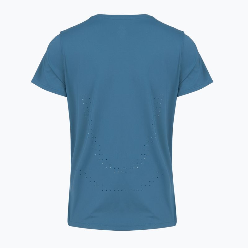 Футболка для бігу жіноча Under Armour Velociti Pro wham blue/hyper green/white 2