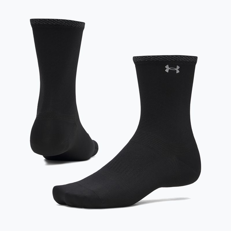 Шкарпетки Under Armour Velociti Lite Crew ultimate black/ultimate black/ultimate black 3