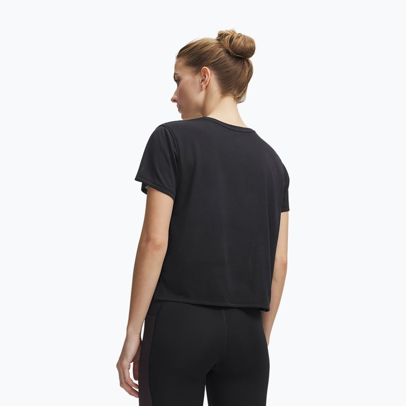 Футболка для бігу жіноча Under Armour Velociti SS black/reflective 2