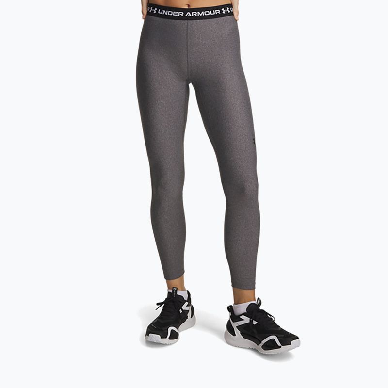 Легінси для тренувань жіночі Under Armour HeatGear charcoal light heather/black