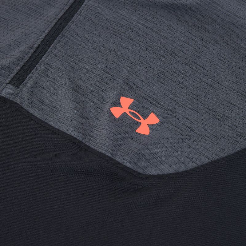 Чоловіча кофта Under Armour Tech Utility 1/4 Zip black/venom red 3