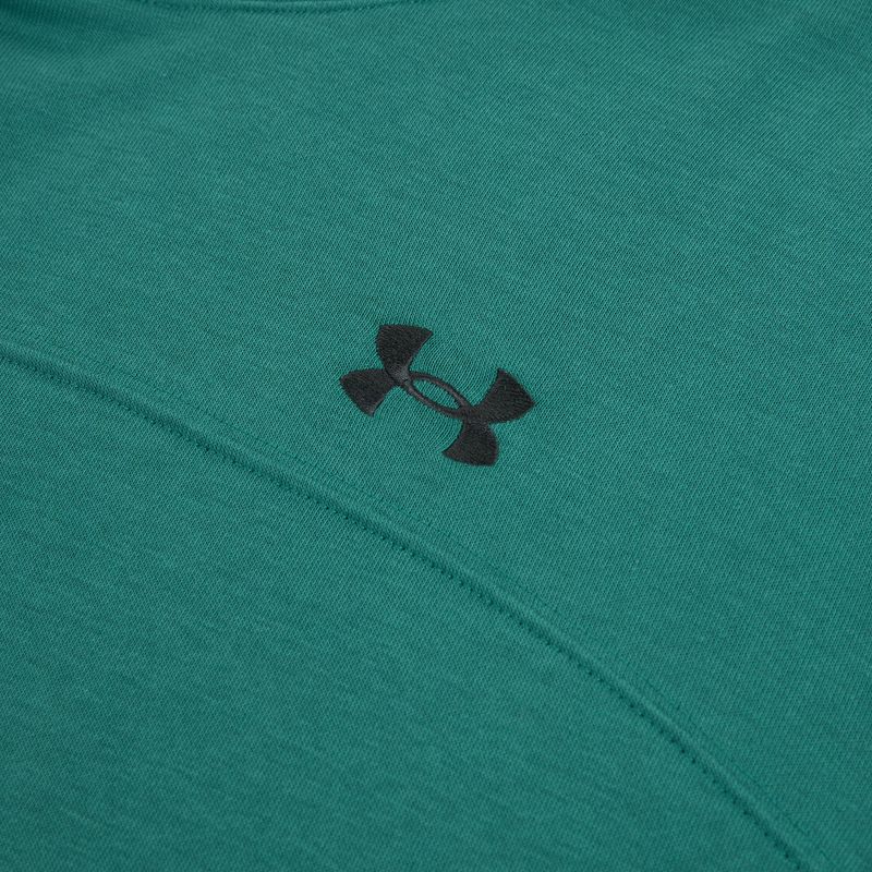 Кофта чоловіча Under Armour Rival LW Hoodie rack green/black 3