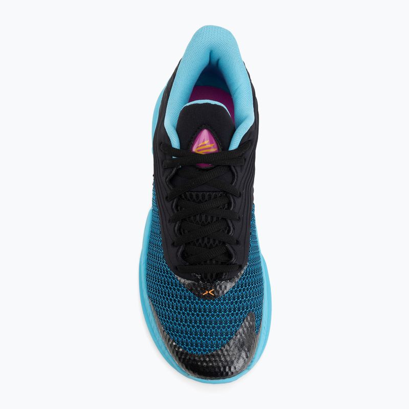 Кросівки баскетбольні Under Armour Curry Splash 26 black/blue blur/blaze orange 5