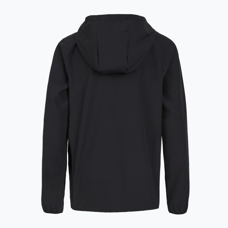Дитяча спортивна куртка Under Armour Vibe Woven Windbreaker Jacket чорний/білий 2