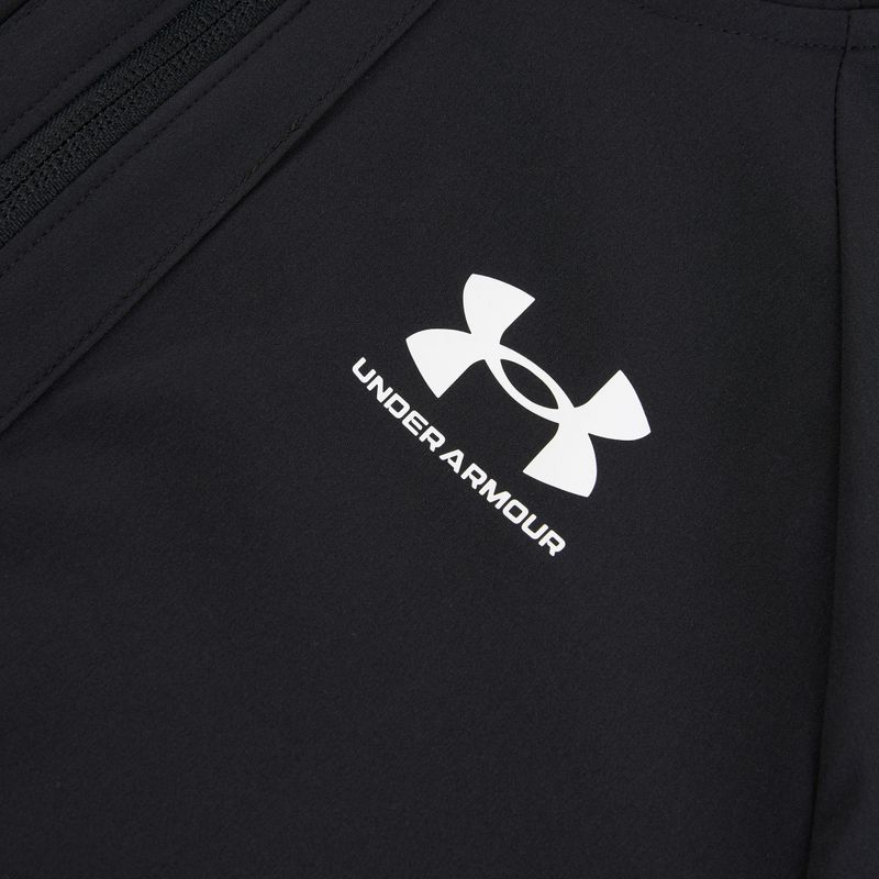 Дитяча спортивна куртка Under Armour Vibe Woven Windbreaker Jacket чорний/білий 3