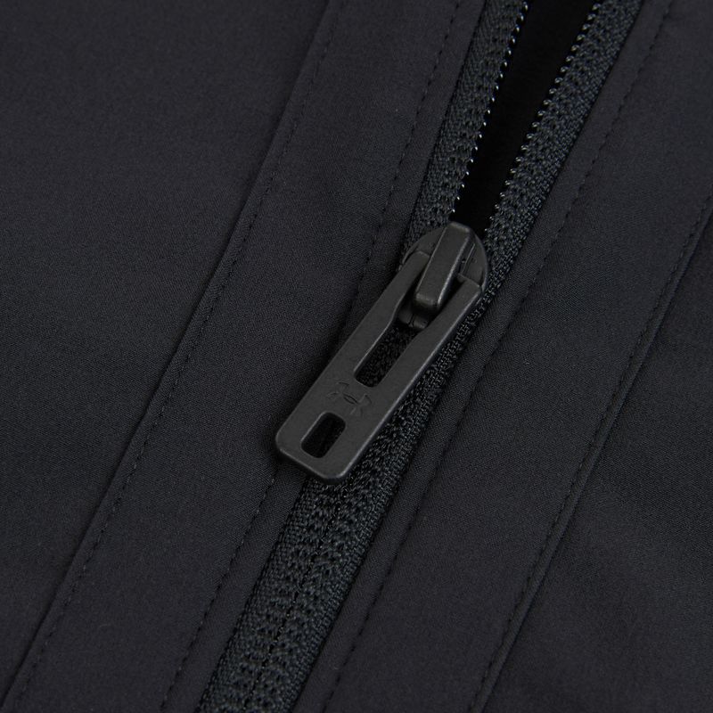 Дитяча спортивна куртка Under Armour Vibe Woven Windbreaker Jacket чорний/білий 4