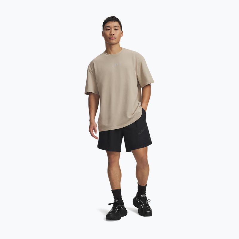 Шорти для тренувань чоловічі Under Armour Unstoppable Woven Shorts black/black 2